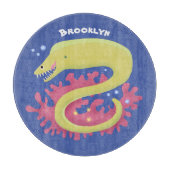 Cartoon-Illustration Schneidebrett (Vorderseite)