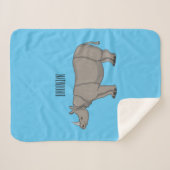 Cartoon-Illustration Sherpadecke (Vorderseite (Horizontal))