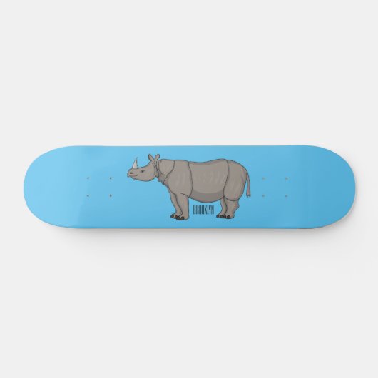Cartoon-Illustration Skateboard (Horizontal)