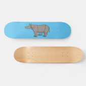 Cartoon-Illustration Skateboard (Horizontal)