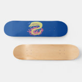 Cartoon-Illustration Skateboard (Horizontal)