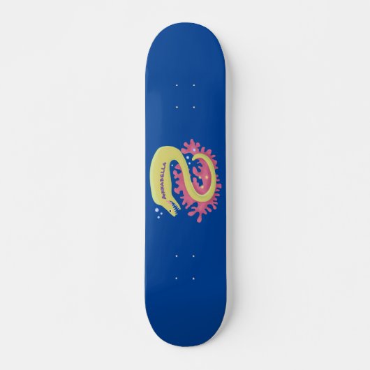 Cartoon-Illustration Skateboard (Vorne)