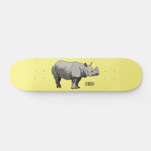 Cartoon-Illustration Skateboard