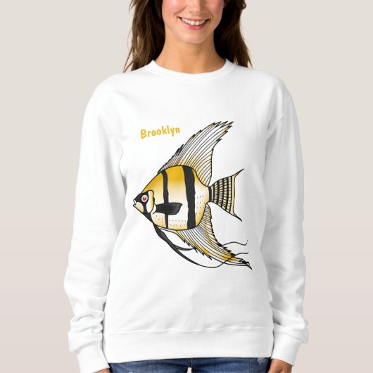 Cartoon-Illustration Sweatshirt (Vorderseite)