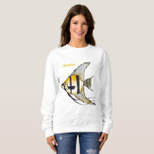 Cartoon-Illustration Sweatshirt (Vorne ganz)