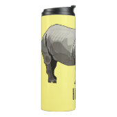 Cartoon-Illustration Thermosbecher (Nach links gedreht)
