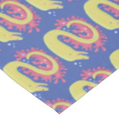 Cartoon-Illustration Tischdecke (Schrägansicht)