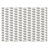 Cartoon-Illustration Tischdecke (Vorderseite (Horizontal))