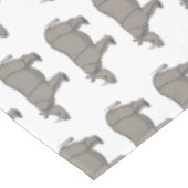 Cartoon-Illustration Tischdecke (Schrägansicht)