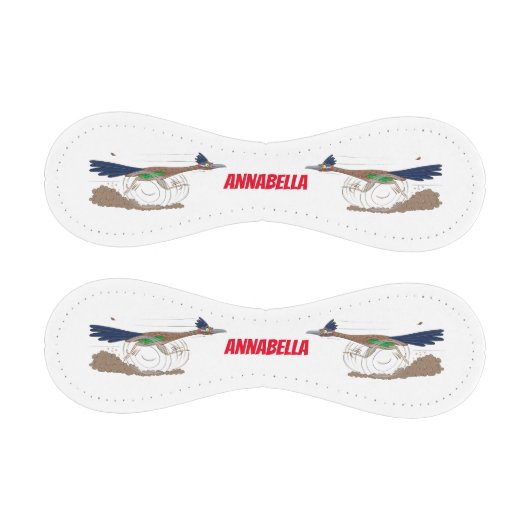 Cartoon-Illustration von Funny Roadrunner Baseball (Paneele)