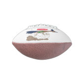 Cartoon-Illustration von Funny Roadrunner Football (Gedreht 90)