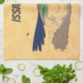 Cartoon-Illustration von Funny Roadrunner Geschirrtuch (Gefaltet)