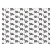 Cartoon-Illustration von guineischen Vögeln Tischdecke (Vorderseite (Horizontal))