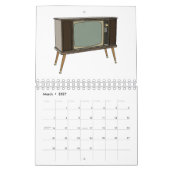 Cartoon-Illustrationskalender für Zuhause Kalender (Mär 2027)