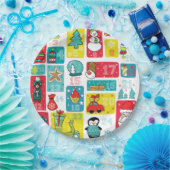 Cartoon im Kalender anlegen Pappteller (Party)