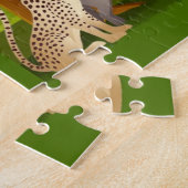 Cartoon im Wald Puzzle (Seite)