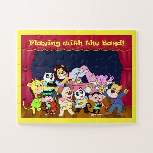 Cartoon in der Band Puzzle (Horizontal)