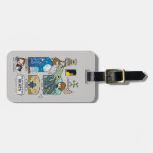 Cartoon in Lebensräumen Gepäckanhänger (Vorderseite horizontal)