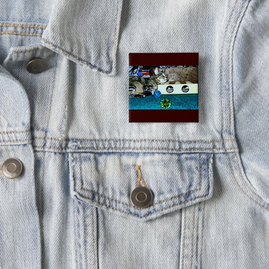 Cartoon Indigo Button (Beispiel)