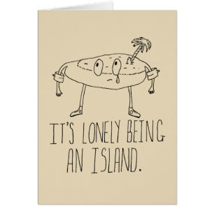 Cartoon-Insel