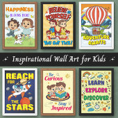 Cartoon Inspiration Zitat Comic Buchtypografie Poster