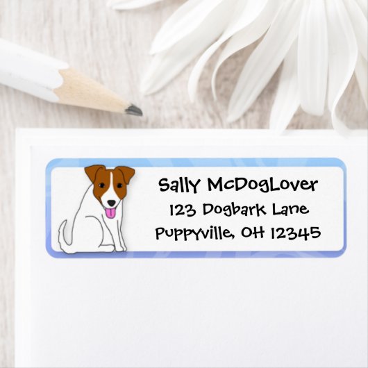 Cartoon Jack Russell Terrier (Insitu)