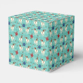 Cartoon Jack Russell Terrier Geschenkschachtel (Rückseite)