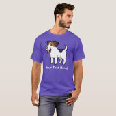 Cartoon-Jack-Russell-Terrier T-Shirt (Vorne ganz)
