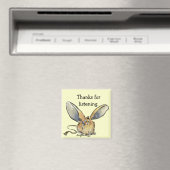 Cartoon Jerboa Danke, dass Sie Magnet geschenkt ha (In Situ (Geschirrspüler))