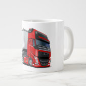 Cartoon Jumbo-Tasse (Vorderseite Rechts)