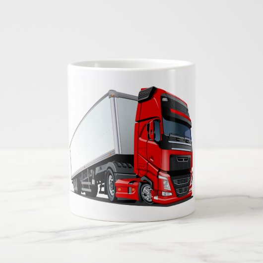 Cartoon Jumbo-Tasse (Vorderseite)