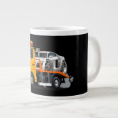 Cartoon Jumbo-Tasse (Vorderseite Rechts)