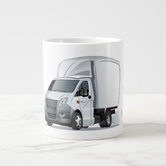 Cartoon Jumbo-Tasse (Vorderseite)