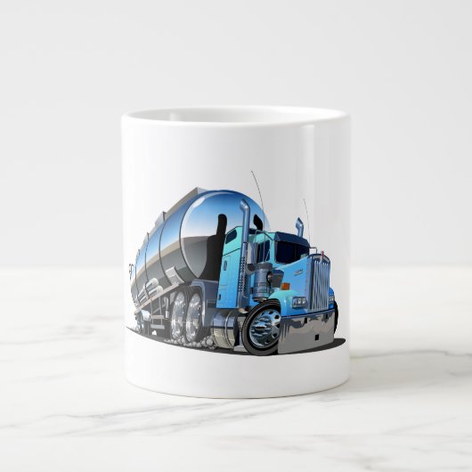 Cartoon Jumbo-Tasse (Vorderseite)