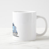 Cartoon Jumbo-Tasse (Rechts)
