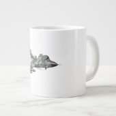 Cartoon Jumbo-Tasse (Vorderseite Rechts)