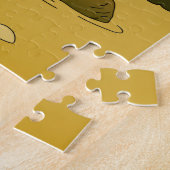 Cartoon Jungle-Tiere Puzzle (Seite)