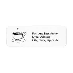 Cartoon Kaffee Cup Demitasse Niedlicher Cartoon