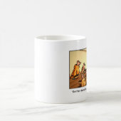 Cartoon-Kaffee-Tasse, Mendel Erbsen Kaffeetasse (Mittel)