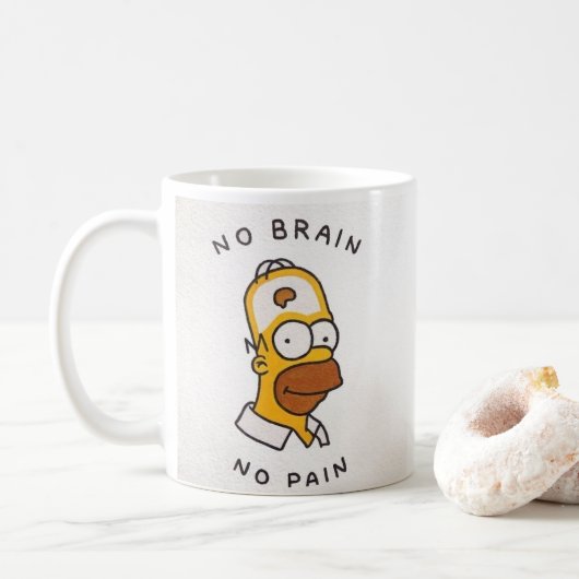 Cartoon Kaffeetasse (Mit Donut)