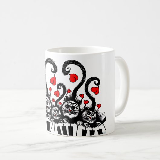 Cartoon Kaffeetasse (VorderseiteRechts)