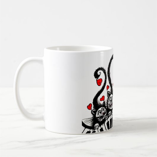 Cartoon Kaffeetasse (Links)