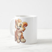 Cartoon Kaffeetasse (Vorderseite Links)