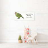 Cartoon Kakapo Banner (Insitu)