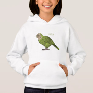 Cartoon Kakapo Hoodie
