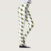 Cartoon Kakapo Leggings (Rechts)