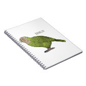 Cartoon Kakapo Notizblock (Rechte Seite)
