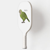 Cartoon Kakapo Pickleball Schläger (Links)
