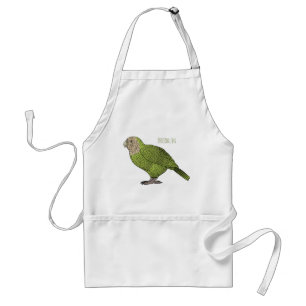 Cartoon Kakapo Schürze