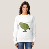 Cartoon Kakapo Sweatshirt (Vorne ganz)